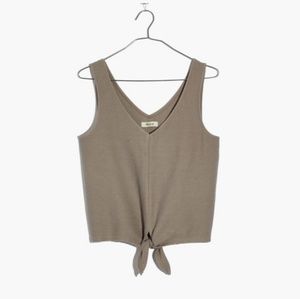 Madewell Front Tie Tank